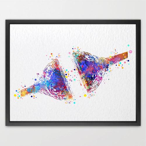 Dignovel Studios Unframed Synapse Receptor Watercolor  Science Neurology Art Nerve Cell Medical Art Brain Art Clinic Watercolor Art Print Wall Art Poster Home Decor Hanging DN729