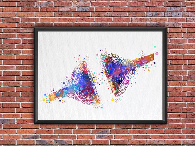 Dignovel Studios Unframed Synapse Receptor Watercolor  Science Neurology Art Nerve Cell Medical Art Brain Art Clinic Watercolor Art Print Wall Art Poster Home Decor Hanging DN729 - Image 7