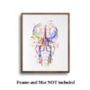 Dignovel Studios Unframed Brain Vessels Human Anatomy Art Watercolor Medical Science Neurology Neuroscience Doctor Hospital Clinic School Watercolor Art Print Wall Art Poster Home Decor Hanging DN734 - Image 5