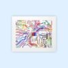 Dignovel Studios Unframed Circuit Board PCB Watercolor Science Discovery Computer Electronic Hobby Technology Engineering Watercolor Art Print Wall Art Poster Home Decor Hanging DN758 - Image 2