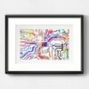 Dignovel Studios Unframed Circuit Board PCB Watercolor Science Discovery Computer Electronic Hobby Technology Engineering Watercolor Art Print Wall Art Poster Home Decor Hanging DN758 - Image 6