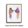 Dignovel Studios Unframed Wings Angel Watercolor Feathers Boho Art Mystic Home Watercolor Art Print Wall Art Poster Home Decor Hanging DN760 - Image 5