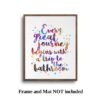 Dignovel Studios Unframed Funny Bathroom Signs Every Great Journey Begins With a Trip to Bathroom Wall Art Prints dnc22 Watercolor Art Print Wall Art Poster Home Decor Hanging dnc22 - Image 5