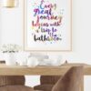 Dignovel Studios Unframed Funny Bathroom Signs Every Great Journey Begins With a Trip to Bathroom Wall Art Prints dnc22 Watercolor Art Print Wall Art Poster Home Decor Hanging dnc22 - Image 8