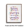 Dignovel Studios Unframed You are braver than you believe Inspirational Quotes Watercolor Art Print Wall Art Poster Home Decor Hanging dnc29 - Image 5