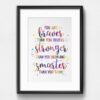 Dignovel Studios Unframed You are braver than you believe Inspirational Quotes Watercolor Art Print Wall Art Poster Home Decor Hanging dnc29 - Image 6