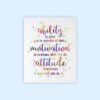 Dignovel Studios Unframed Ability Motivation Attitude Inspirational Quotes Watercolor Art Print Wall Art Poster Home Decor Hanging dnc30 - Image 2