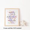 Dignovel Studios Unframed Ability Motivation Attitude Inspirational Quotes Watercolor Art Print Wall Art Poster Home Decor Hanging dnc30 - Image 3