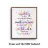 Dignovel Studios Unframed Ability Motivation Attitude Inspirational Quotes Watercolor Art Print Wall Art Poster Home Decor Hanging dnc30 - Image 5