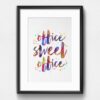 Dignovel Studios Unframed Office Sign Print Quotes Office Sweet office Inspirational Watercolor Art Print Wall Art Poster Home Decor Hanging dnc37 - Image 6