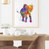 Dignovel Studios Unframed Baby Elephant Safari Animal Wildlife Africa Zoo Watercolor Art Print Wall Art Poster Home Decor Hanging DN084 - Image 8