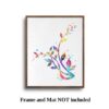 Dignovel Studios Unframed Flower Watercolor illustration Print Yoga relaxation Poster Home Decor Giclee N131 Watercolor Art Print Wall Art Poster Home Decor Hanging DN131 - Image 5