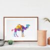 Dignovel Studios Unframed Camel watercolor print new baby nursery home print fine print kids print N146 Watercolor Art Print Wall Art Poster Home Decor Hanging DN146 - Image 8