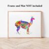 Dignovel Studios Unframed Alpaca Llama Watercolor illustration Print Poster Nursery Decor Print Kids N151 Watercolor Art Print Wall Art Poster Home Decor Hanging DN151 - Image 4