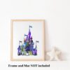Dignovel Studios Unframed Classic Princess Castle Fairy Tale History Europe Kingdom N210 Watercolor Art Print Wall Art Poster Home Decor Hanging DN210 - Image 3