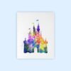 Dignovel Studios Unframed Classic Princess Castle Fairy Tale History Europe Kingdom N211 Watercolor Art Print Wall Art Poster Home Decor Hanging DN211 - Image 2