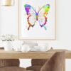 Dignovel Studios Unframed Butterfly N242 Watercolor Art Print Wall Art Poster Home Decor Hanging DN242 - Image 8