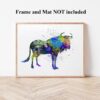 Dignovel Studios Unframed Buffalo Watercolor illustration Print Nursery Kids Print Fantasy Animal print N244 Watercolor Art Print Wall Art Poster Home Decor Hanging DN244 - Image 4