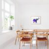 Dignovel Studios Unframed Baby Elephant Nursery Kids Print Fantasy Animal print N248 Watercolor Art Print Wall Art Poster Home Decor Hanging DN248 - Image 5