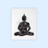 Dignovel Studios Unframed Buddha Yoga Pose Watercolor illustration Print Poster Home Decor Giclee Hanging N259 Watercolor Art Print Wall Art Poster Home Decor Hanging DN259 - Image 2