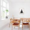 Dignovel Studios Unframed Buddha Yoga Pose Watercolor illustration Print Poster Home Decor Giclee Hanging N259 Watercolor Art Print Wall Art Poster Home Decor Hanging DN259 - Image 4