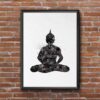 Dignovel Studios Unframed Buddha Yoga Pose Watercolor illustration Print Poster Home Decor Giclee Hanging N259 Watercolor Art Print Wall Art Poster Home Decor Hanging DN259 - Image 7