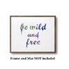 Dignovel Studios Unframed Be Wild and Free Watercolor illustration Print Kids Poster Giclee Nursery Decor Print N267 Watercolor Art Print Wall Art Poster Home Decor Hanging DN267 - Image 3