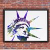 Dignovel Studios Unframed Statue of Liberty Watercolor illustration Print Home decor Poster Giclee N280 Watercolor Art Print Wall Art Poster Home Decor Hanging DN280 - Image 7