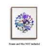 Dignovel Studios Unframed Buddha Blue Yoga N281 Watercolor Art Print Wall Art Poster Home Decor Hanging DN281 - Image 5