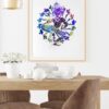 Dignovel Studios Unframed Buddha Blue Yoga N281 Watercolor Art Print Wall Art Poster Home Decor Hanging DN281 - Image 8