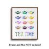 Dignovel Studios Unframed Tea Time Tea Pot Relaxing Home Kitchen Family N312 Watercolor Art Print Wall Art Poster Home Decor Hanging DN312 - Image 5