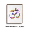 Dignovel Studios Unframed Om Symbol Watercolor illustration Print Yoga relaxation Poster Home Decor Giclee N369 Watercolor Art Print Wall Art Poster Home Decor Hanging DN369 - Image 5