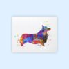 Dignovel Studios Unframed Cardigan Welsh Corgi Dog Household Animal Pet Dog Love Friend Adorable Dog Watercolor Art Print Wall Art Poster Home Decor Hanging DN775 - Image 2