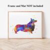 Dignovel Studios Unframed Cardigan Welsh Corgi Dog Household Animal Pet Dog Love Friend Adorable Dog Watercolor Art Print Wall Art Poster Home Decor Hanging DN775 - Image 4