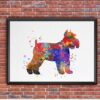 Dignovel Studios Unframed Miniature Schnauzer Dog Household Animal Pet Puppy Friend Watercolor Art Print Wall Art Poster Home Decor Hanging DN778 - Image 7