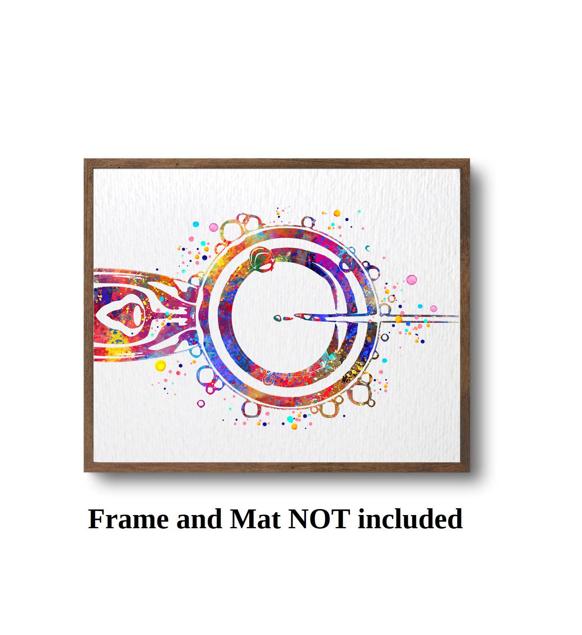 Dignovel Studios Unframed IVF Embryonic Art Gynecology Medical Science In Vitro Fertilization OBGYN Infertility Fertility Clinic Watercolor Art Print Wall Art Poster Home Decor Hanging DN789 - Image 3