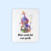 Dignovel Studios Unframed Violin Music Instrument Musician Teacher Classroom Watercolor Art Print Wall Art Poster Home Decor Hanging DN807 - Image 2