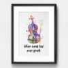 Dignovel Studios Unframed Violin Music Instrument Musician Teacher Classroom Watercolor Art Print Wall Art Poster Home Decor Hanging DN807 - Image 6
