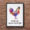 Dignovel Studios Unframed Rooster Cockerel Chicken Chicken Farm Animal Inspirational Quotes Watercolor Art Print Wall Art Poster Home Decor Hanging DN808 - Image 7