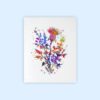 Dignovel Studios Unframed Scottish Thistle Wild Plants Nature Flowers Love Watercolor Art Print Wall Art Poster Home Decor Hanging DN810 - Image 2