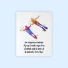Dignovel Studios Unframed Scuba Diving Couple Diver Water Sports Athlete Ocean Exploration Watercolor Art Print Wall Art Poster Home Decor Hanging DN812 - Image 2