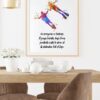 Dignovel Studios Unframed Scuba Diving Couple Diver Water Sports Athlete Ocean Exploration Watercolor Art Print Wall Art Poster Home Decor Hanging DN812 - Image 8