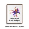 Dignovel Studios Unframed Wrestling Girls Wrestler Sports Inspirational Quotes Watercolor Art Print Wall Art Poster Home Decor Hanging DN817 - Image 5