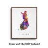 Dignovel Studios Unframed Finland Map World Map Europe Travel Tour Country Watercolor Art Print Wall Art Poster Home Decor Hanging DN819 - Image 5