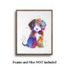 Dignovel Studios Unframed Cute Poodle Dog Puppy Family Pet Animal Love Watercolor Art Print Wall Art Poster Home Decor Hanging DN831 - Image 5