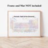 Dignovel Studios Unframed Periodic Table of the Elements Chemistry Chemical Science Laboratory Watercolor Art Print Wall Art Poster Home Decor Hanging DN832 - Image 4