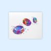 Dignovel Studios Unframed Red Blood Cells Blood Histology Science Medical Art Haematologist Laboratory Clinic Watercolor Art Print Wall Art Poster Home Decor Hanging DN835 - Image 2