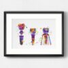 Dignovel Studios Unframed Dental Implant Tooth Anatomical Art Dental Clinic Watercolor Art Print Wall Art Poster Home Decor Hanging DN836 - Image 6