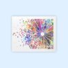 Dignovel Studios Unframed DNA Genome Sequence Medical Biology Genetic Science Clinic Laboratory School Watercolor Art Print Wall Art Poster Home Decor Hanging DN842 - Image 2
