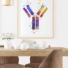 Dignovel Studios Unframed Antibody Symbol Medical Science Art immunology Illustration Watercolor Art Print Wall Art Poster Home Decor Hanging DN844 - Image 8